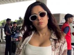 Airport fashion at it’s peak! Nushrratt Bharuccha