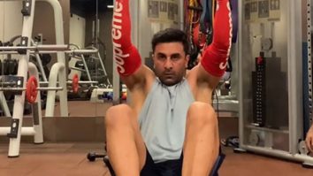 Watching Ranbir Kapoor working out is a treat to the eyes!