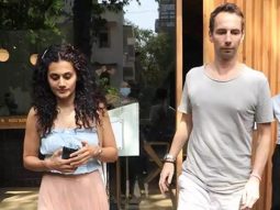Taapsee Pannu posts a playful comment on husband Mathias Boe’s retirement: “I need to come back home from work every day to ready dinner”