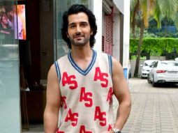 Aditya Seal rocks his initials with style for Khel Khel Mein promotions