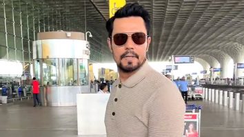 Airport look on fire! Randeep Hooda gets clicked by paps