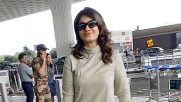 Airport look on point! Raveena Tandon gets clicked by paps