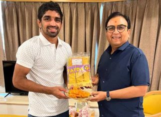 TMKOC’s Dilip Joshi, aka Jethalal, visits Olympic champion Aman Sehrawat, shares Fafda-Jalebi