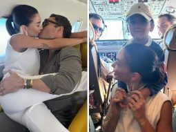 Amy Jackson and Ed Westwick fly off to Italy for their wedding with their families: “Let’s get married, baby”