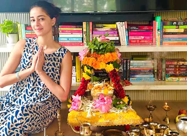 Ananya Panday flaunts her spiritual side as she shares photos from the ‘Shravan Somwar’ pooja at home