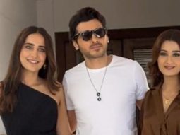 Divyenndu poses with Kusha Kapila as they promote ‘Life Hill Gayi’