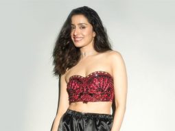 Elevate your style with Shraddha Kapoor’s red bustier and joggers look