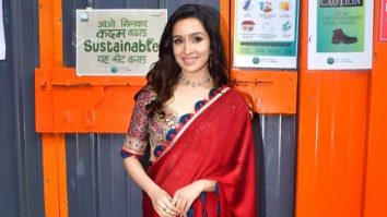 Her in a red saree is all we need! Shraddha Kapoor