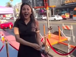 Her smile can heal anything! Shehnaaz Gill at the walk of fame