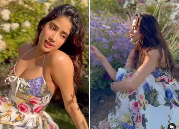 Janhvi Kapoor sets the internet ablaze with ‘Dheere Dheere’ song from Devara: Part 1; her floral dress steals the show : Bollywood News