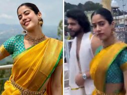 Janhvi Kapoor visits Tirupathi with Shikhar Pahariya on her late mother’s birth anniversary; video goes viral