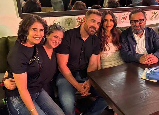 John Abraham parties with Nikkhil Advani and team of Vedaa; wife Priya Runchal shares pics