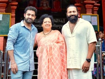 NTR Jr honors his mother’s birthday wish with visit to Udupi temple, Rishab Shetty joins NTR Jr honors his mother’s birthday wish with visit to Udupi temple, Rishab Shetty joins