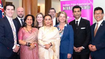 Karan Johar shares glimpses of his and Rani Mukerji’s visit to Australian Parliament House: “Experiencing the magic of Indian cinema in a land that might be foreign… but feels just like home”