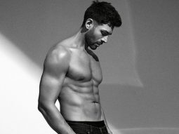 Kartik Aaryan flaunts his toned abs in the new monochrome cover of GQ