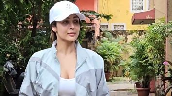 Malaika Arora greets paps in her white gym outfit as she gets clicked