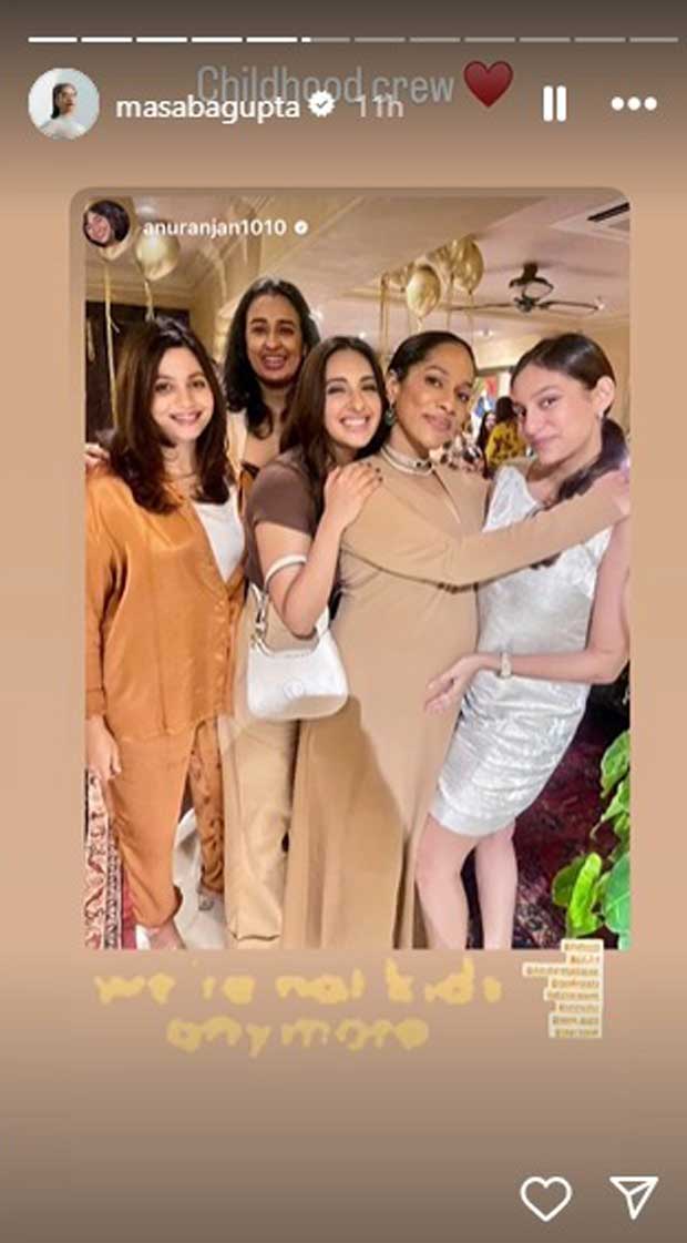 Masaba Gupta's intimate baby shower hosted by Sonam Kapoor and Rhea Kapoor