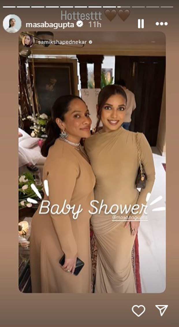 Masaba Gupta's intimate baby shower hosted by Sonam Kapoor and Rhea Kapoor