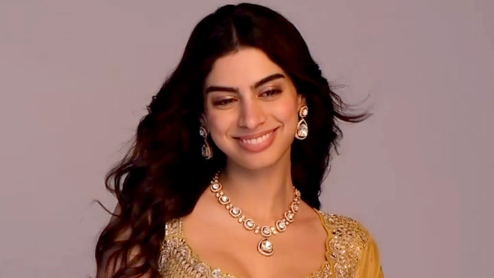 Million dollar smile! Khushi Kapoor’s elegant look