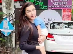 Mom on duty! Gauahar Khan gets clicked with son Zeehan
