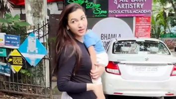 Mom on duty! Gauahar Khan gets clicked with son Zeehan