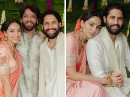 Nagarjuna announces engagement of Naga Chaitanya and Sobhita Dhulipala with photos: “We are overjoyed to welcome her into our family”