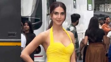 Our own sunshine! Vaani Kapoor shines in a yellow flowy outfit