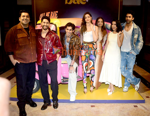 photos ananya panday karan johar varun sood and others attend the trailer launch of call me bae 2
