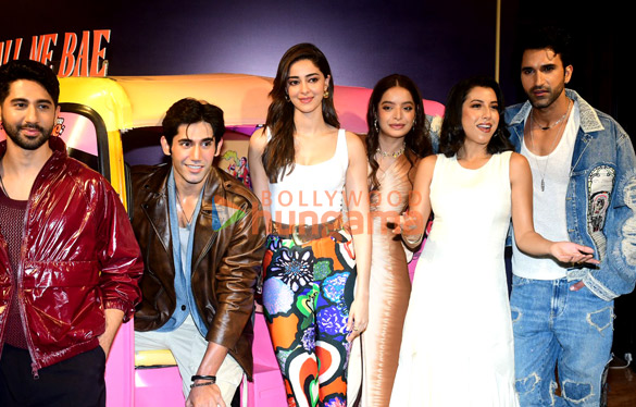photos ananya panday karan johar varun sood and others attend the trailer launch of call me bae 3