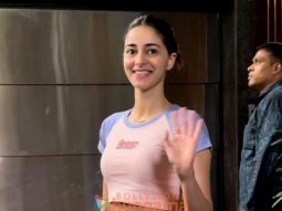 Photos: Ananya Panday snapped after her dubbing session for Call Me Bae in Mumbai