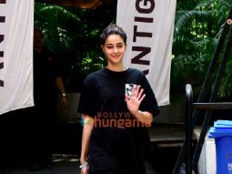 Photos: Ananya Panday snapped outside the gym in Bandra