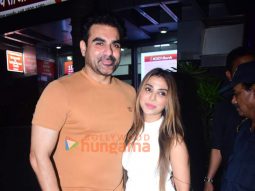 Photos: Arbaaz Khan and Sshura Khan snapped in Bandra
