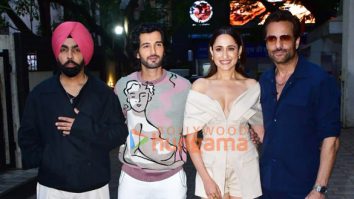 Photos: Fardeen Khan, Ammy Virk, Aditya Seal and Pragya Jaiswal snapped promoting Khel Khel Mein
