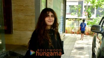 Photos: Fatima Sana Shaikh and Ibrahim Ali Khan snapped in Juhu