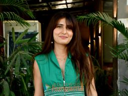 Photos: Fatima Sana Shaikh snapped at The Kitchen Garden in Juhu