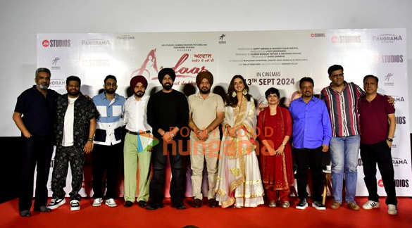photos gippy grewal jasmin bhasin gurpreet singh ghuggi and others attend the trailer launch of punjabi film ardaas sarbat de bhale di 5