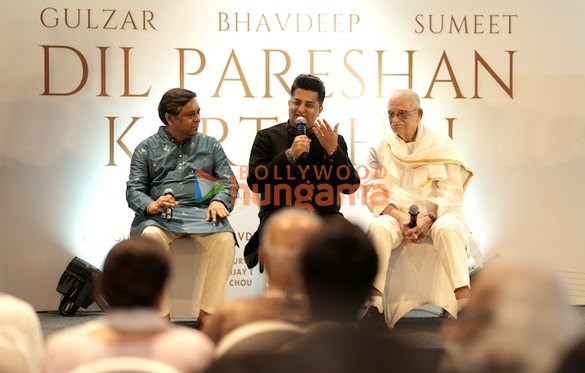 photos gulzar singer sumeet tappoo and others attend the album launch of dil pareshan karta hai 3