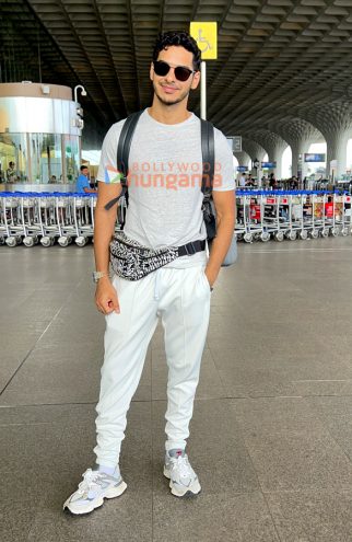 Photos: Ishaan Khatter, Shekhar Suman and Bhushan Kumar snapped at the airport