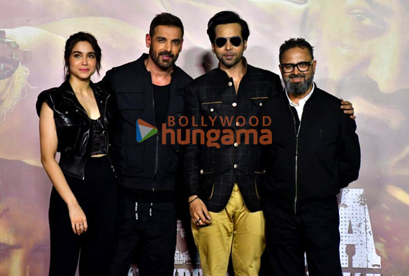 photos john abraham sharvari nikkhil advani and others snapped at vedaa trailer launch 13