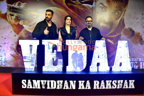 photos john abraham sharvari nikkhil advani and others snapped at vedaa trailer launch 4 2