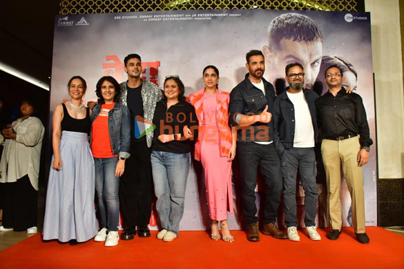 photos john abraham sharvari and others grace the premiere of vedaa 6