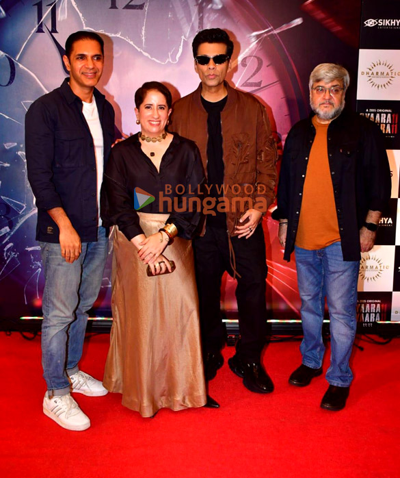 photos kritika kamra karan johar and others grace the premiere of gyaarah gyaarah 3