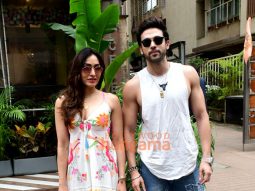 Photos: Parth Samthaan and Khushalii Kumar snapped promoting Ghudchadi