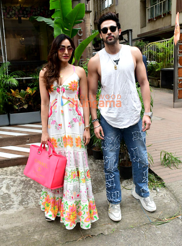 photos parth samthaan and khushalii kumar snapped promoting ghudchadi 2