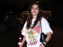Photos: Rasha Thadani and Arhaan Khan snapped in Bandra