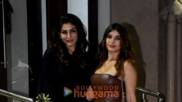 Photos: Raveena Tandon, Rasha Thadani, Sanjay Kapoor and others snapped outside Arbaaz Khan house