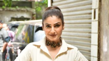Photos: Raveena Tandon snapped attending an event in Juhu