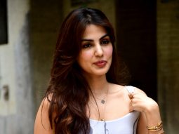 Photos: Rhea Chakraborty and Showik Chakraborty snapped at the launch of their clothing brand at Mizu in Bandra