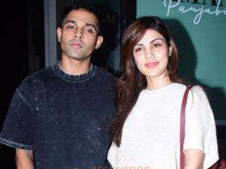Photos: Rhea Chakraborty and Showik Chakraborty snapped in Bandra