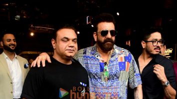 Photos: Sanjay Dutt snapped at Mansionz in Santacruz